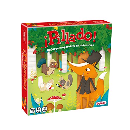 Pillado (Ludilo) Juego cooperativo de detectives, Juego de mesa muy divertido para los más pequeños. Juegos de mesa para niños, Juegos educativos Pillado (Ludilo) Juego cooperativo de detectives, Juego de mesa muy divertido para los más pequeños. Juegos de mesa para niños, Juegos educativos