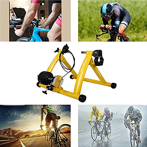PINGJIA Rodillo de Entrenamiento, Rodillo magnético de Bicicleta, Bicicleta Turbo Trainer Rodillo magnético de Bicicleta Turbo Trainer con ajustador de Velocidad, 26 a 28 Pulgadas PINGJIA Rodillo de Entrenamiento, Rodillo magnético de Bicicleta, Bicicleta Turbo Trainer Rodillo magnético de Bicicleta Turbo Trainer con ajustador de Velocidad, 26 a 28 Pulgadas