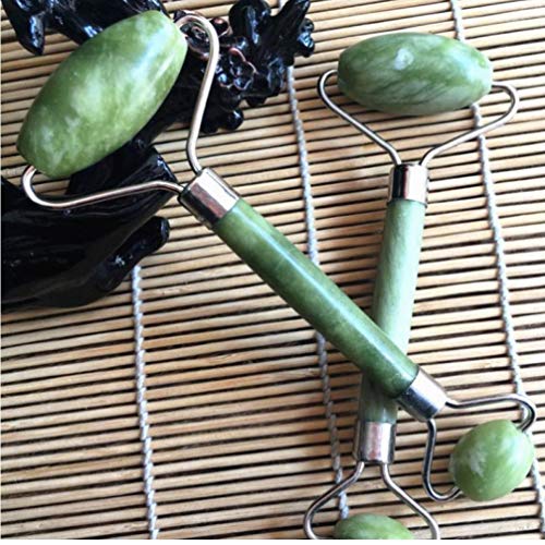 PiniceCore Doble Rodillo Cabeza Verde Jade elíptica Cara del Massager del Ojo Cuello Facial Cara Delgada Que Adelgaza Cuidado médico filetea el Top de la Belleza de Venta PiniceCore Doble Rodillo Cabeza Verde Jade elíptica Cara del Massager del Ojo Cuello Facial Cara Delgada Que Adelgaza Cuidado médico filetea el Top de la Belleza de Venta