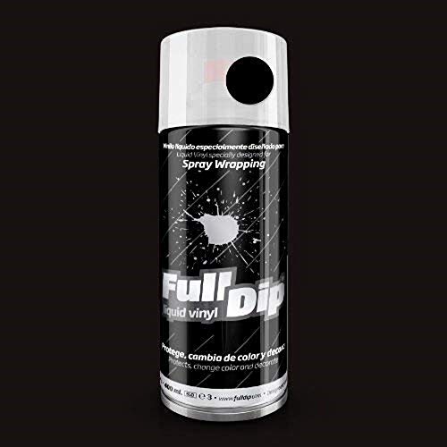Pintura spray Full Dip Negro mate Pintura spray Full Dip Negro mate
