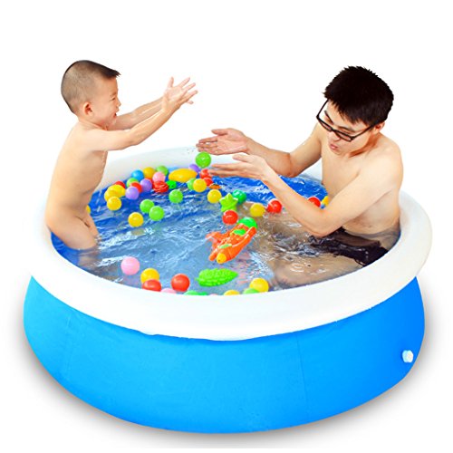 Piscina inflable de la familia de la piscina Piscina inflable del bebé Piscina de la piscina del océano (azul)