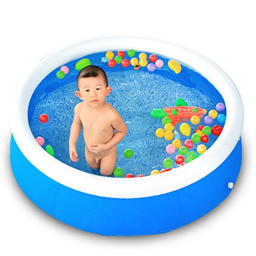 Piscina inflable de la familia de la piscina Piscina inflable del bebé Piscina de la piscina del océano (azul)