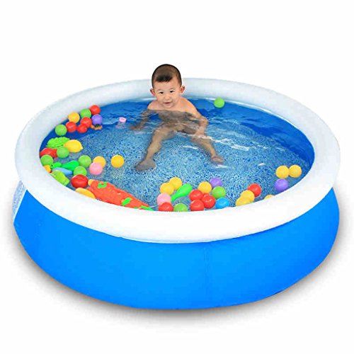 Piscina inflable de la familia de la piscina Piscina inflable del bebé Piscina de la piscina del océano (azul)