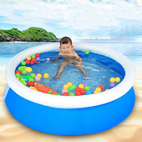 Piscina inflable de la familia de la piscina Piscina inflable del bebé Piscina de la piscina del océano (azul) Piscina inflable de la familia de la piscina Piscina inflable del bebé Piscina de la piscina del océano (azul)