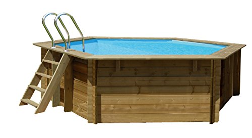 Piscina Madera Gre Vanille TerraPools 412x119 cm.