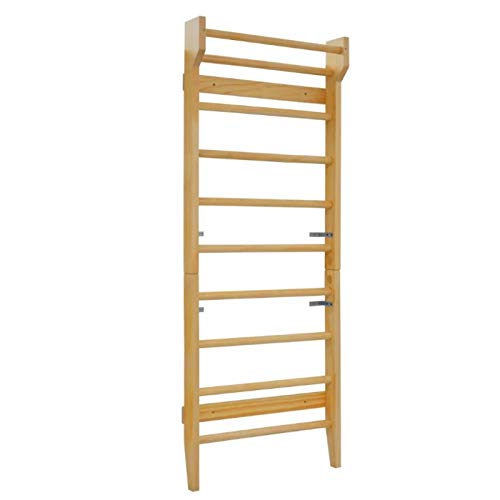 Pissente Espaldera de Madera, Espaldera de Fitness de Madera de Pino 80 x 15,8 x 195 cm Pissente Espaldera de Madera, Espaldera de Fitness de Madera de Pino 80 x 15,8 x 195 cm