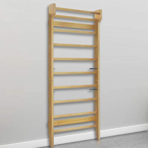 Pissente Espaldera de Madera, Espaldera de Fitness de Madera de Pino 80 x 15,8 x 195 cm Pissente Espaldera de Madera, Espaldera de Fitness de Madera de Pino 80 x 15,8 x 195 cm