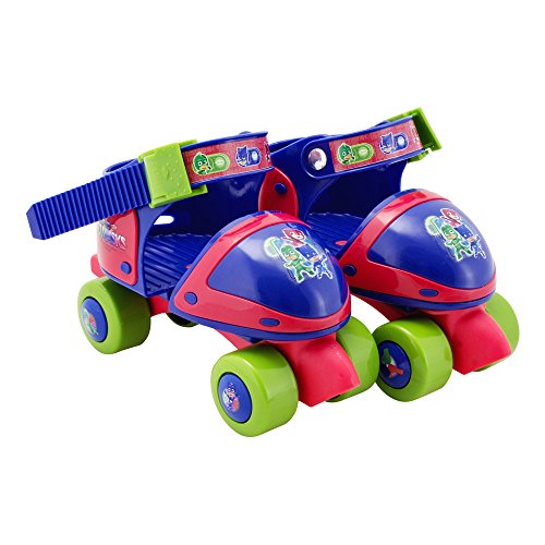 PJ Masks OPJM019 - Patines Ajustables para niños con protección para Rodilleras