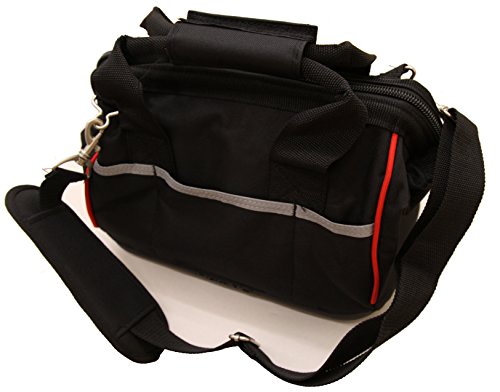 Plano PLO0513000NR Bolsa porta herramientas en tejido especial reforzado, Negro, 30.5 cm