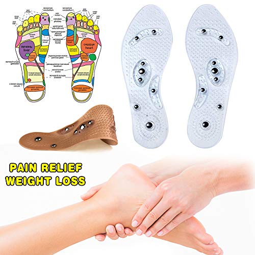 Plantillas de Masaje magnético Cuidado de los pies Acupresión Plantillas para Adelgazar Plantillas de Masaje magnético Cuidado de los pies Acupresión Plantillas para Adelgazar