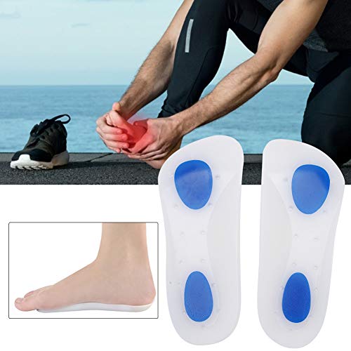 Plantillas de silicona, plantillas invisibles de gel de silicona, plantillas de gel para el talón para aliviar el dolor, almohadillas de gel para el talón, desodorante, transpirables Plantillas de silicona, plantillas invisibles de gel de silicona, plantillas de gel para el talón para aliviar el dolor, almohadillas de gel para el talón, desodorante, transpirables