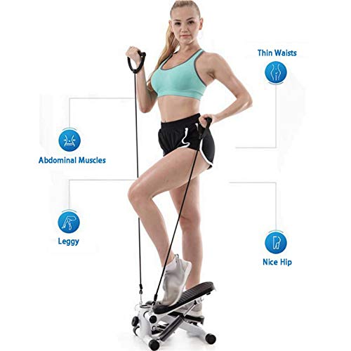 Plataforma Stepper Steir Steppers Hogar Female Pérdida De Peso Multifunción Piernas Flacas Pie Pequeño Equipo De Aptitud Deportivo para Adelgazar Máquina De Escalada (Color : Black)