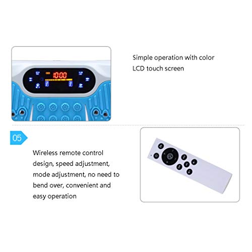 Plataformas vibratorias Máquina De Ejercicios con Placa Vibratoria Ejercicios Equipo De Ejercicios para Deportes En Casa-Artefacto De Pérdida De Peso De Cintura Delgada Plataformas vibratorias Máquina De Ejercicios con Placa Vibratoria Ejercicios Equipo De Ejercicios para Deportes En Casa-Artefacto De Pérdida De Peso De Cintura Delgada