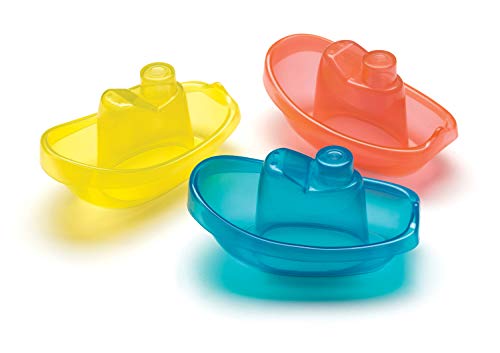 Playgro Barquitos Flotantes, 3 piezas, Sin BPA, Desde los 6 Meses, Bright Baby Boats, Azul/Rojo/Amarillo, 40146 (0183454) Playgro Barquitos Flotantes, 3 piezas, Sin BPA, Desde los 6 Meses, Bright Baby Boats, Azul/Rojo/Amarillo, 40146 (0183454)