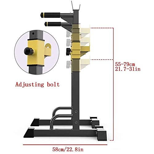 PLAYH Soporte para Mancuernas Soporte para Barra con Barra Soporte para Sentadillas Capacidad De Carga De 250 Kg Ajustable En Altura, Soporte para Press De Banca para Gimnasio En Casa