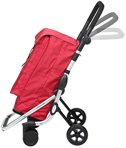 Playmarket Carro de la compra Go Up Basic, 110 cm, 39, 5 Litros, Gris Marengo Playmarket Carro de la compra Go Up Basic, 110 cm, 39, 5 Litros, Gris Marengo