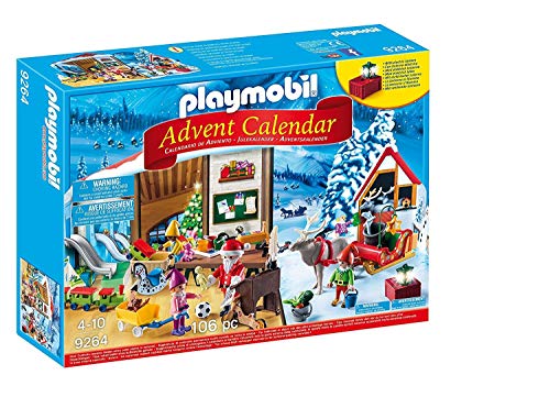 PLAYMOBIL Calendario de Adviento- Taller de Navidad, Multicolor (9264) PLAYMOBIL Calendario de Adviento- Taller de Navidad, Multicolor (9264)