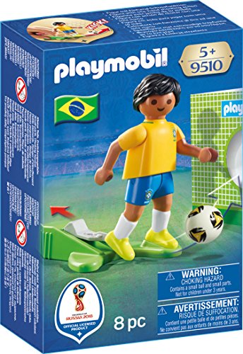 Playmobil Fútbol - Jugador Brasil (Playmobil 9510) Playmobil Fútbol - Jugador Brasil (Playmobil 9510)