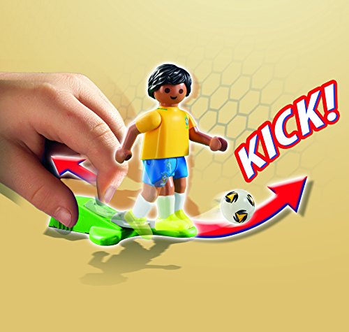 Playmobil Fútbol - Jugador Brasil (Playmobil 9510) Playmobil Fútbol - Jugador Brasil (Playmobil 9510)