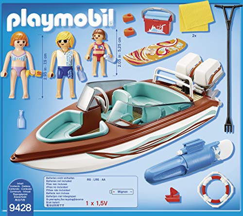 Playmobil- Lancha Motor Submarino Juguete, Multicolor (geobra Brandstätter 9428) Playmobil- Lancha Motor Submarino Juguete, Multicolor (geobra Brandstätter 9428)