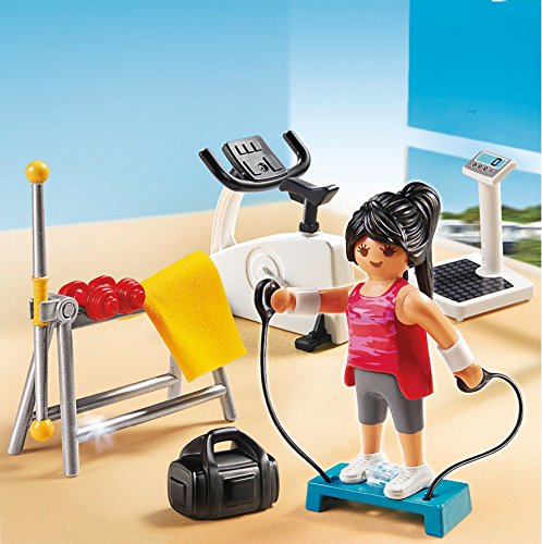 PLAYMOBIL Mansión Moderna Playset Sala de Gimnasio (5578)