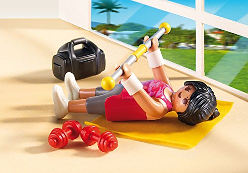 PLAYMOBIL Mansión Moderna Playset Sala de Gimnasio (5578)