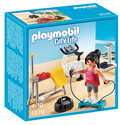 PLAYMOBIL Mansión Moderna Playset Sala de Gimnasio (5578)