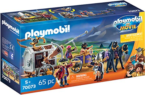 PLAYMOBIL: THE MOVIE Charlie con Carro Prisión, a Partir de 5 Años (70073) PLAYMOBIL: THE MOVIE Charlie con Carro Prisión, a Partir de 5 Años (70073)