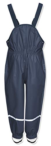 Playshoes Regenlatzhose Pantalón impermeable, Azul (Marino), 3-4 Años/104 cm Unisex bebé