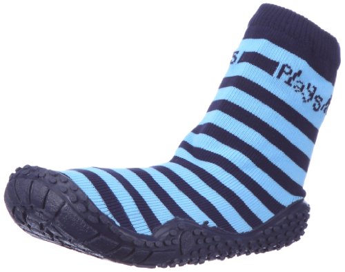 Playshoes Zapatillas de Playa con protección UV Raya, Zapatos de Agua Unisex Niños, Azul (Marine/Hellblau 639), 28/29 EU