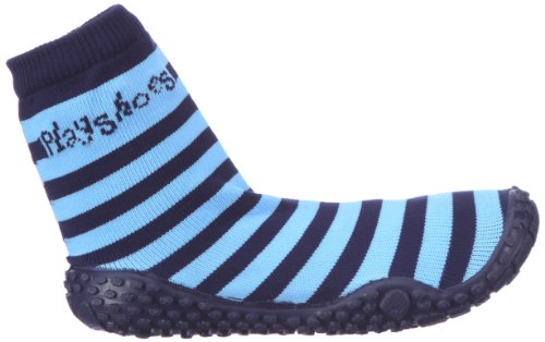 Playshoes Zapatillas de Playa con protección UV Raya, Zapatos de Agua Unisex Niños, Azul (Marine/Hellblau 639), 28/29 EU