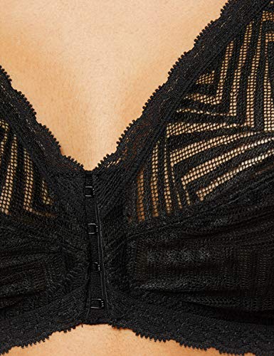 Playtex Soutien-Gorge Emboitant Sans Armature Ideal Posture Sujetador sin Aros, Negro (Noir 001), 100C para Mujer Playtex Soutien-Gorge Emboitant Sans Armature Ideal Posture Sujetador sin Aros, Negro (Noir 001), 100C para Mujer