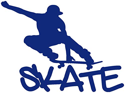 plot4u Pared Adhesivo Skate – Vinilos, azulón 049, 60 x 45cm plot4u Pared Adhesivo Skate – Vinilos, azulón 049, 60 x 45cm
