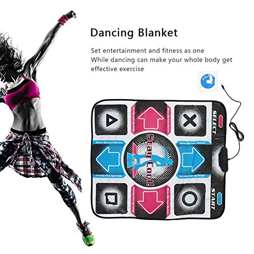 Plyisty Almohadilla de Baile, Almohadilla de Baile Antideslizante Manta de Baile, Alfombrilla de Baile con Llave USB11, Manta de Baile de Juegos para Entretenimiento y Fitness. 35.43x31.50 Pulgadas Plyisty Almohadilla de Baile, Almohadilla de Baile Antideslizante Manta de Baile, Alfombrilla de Baile con Llave USB11, Manta de Baile de Juegos para Entretenimiento y Fitness. 35.43x31.50 Pulgadas