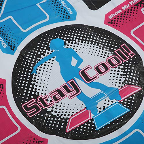 Plyisty Almohadilla de Baile, Almohadilla de Baile Antideslizante Manta de Baile, Alfombrilla de Baile con Llave USB11, Manta de Baile de Juegos para Entretenimiento y Fitness. 35.43x31.50 Pulgadas Plyisty Almohadilla de Baile, Almohadilla de Baile Antideslizante Manta de Baile, Alfombrilla de Baile con Llave USB11, Manta de Baile de Juegos para Entretenimiento y Fitness. 35.43x31.50 Pulgadas