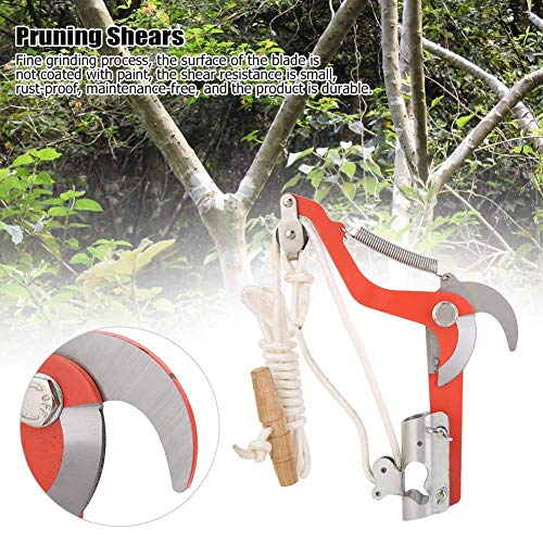 Poda de jardín Tijeras altas con poleas de cuerda Herramientas de bonsái para árboles friut Torno de mano Torno de madera Torno de madera de múltiples usos Tijeras de ramas gruesas para jardinería Rec Poda de jardín Tijeras altas con poleas de cuerda Herramientas de bonsái para árboles friut Torno de mano Torno de madera Torno de madera de múltiples usos Tijeras de ramas gruesas para jardinería Rec