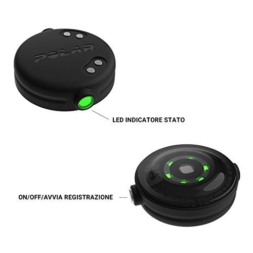 Polar OH1+ Bluetooth y ANT+. Sensor de pulso óptico resistente al agua con clip para gafas de natación y brazalete - Gris Polar OH1+ Bluetooth y ANT+. Sensor de pulso óptico resistente al agua con clip para gafas de natación y brazalete - Gris