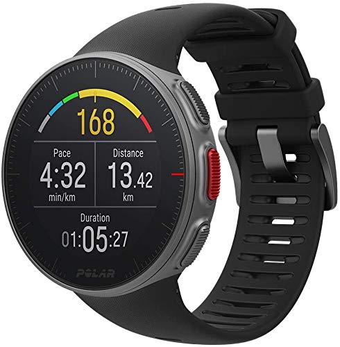 Polar Vantage V Pulsómetro con GPS, Unisex Adulto, Negro (Black), M/L-Circunferencia de la muñeca 155-210 mm Polar Vantage V Pulsómetro con GPS, Unisex Adulto, Negro (Black), M/L-Circunferencia de la muñeca 155-210 mm