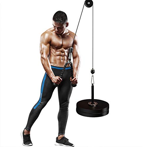 Polea musculación con cuerda Triceps máx. Peso 50 kg para ejercicio delantero brazos Deltoides Polea musculación con cuerda Triceps máx. Peso 50 kg para ejercicio delantero brazos Deltoides