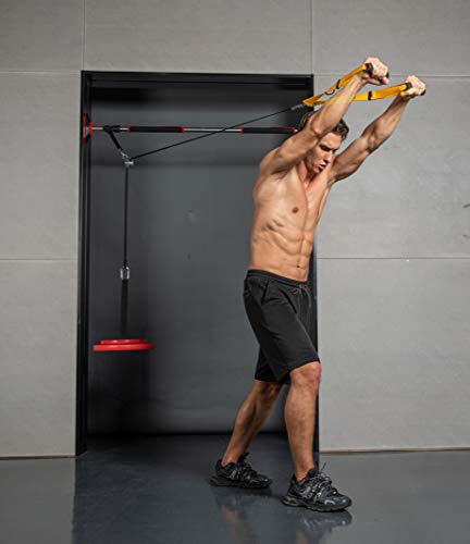 Poleas Gimnasio para Casa - Máquina de cable de polea - Fitness Polea Cable Máquina de musculacion Entrenamiento de Fuerza del Brazo Entrenamiento entrenamiento de ejercicio en interiores