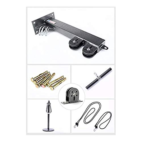 Poleas Gimnasio Tríceps Máquina De Ejercicios Montado En La Pared Sistema De Poleas De Cable Montado En La Pared Muscular Entrenador De Fitness Integral, Adecuado For LAT Desplegable, Curl De Bíceps Poleas Gimnasio Tríceps Máquina De Ejercicios Montado En La Pared Sistema De Poleas De Cable Montado En La Pared Muscular Entrenador De Fitness Integral, Adecuado For LAT Desplegable, Curl De Bíceps