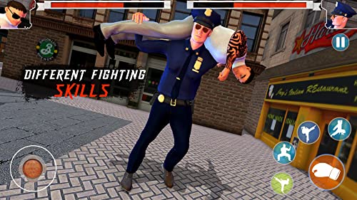 Police vs Bodyguard Kungfu Karate Gangster Juegos de lucha