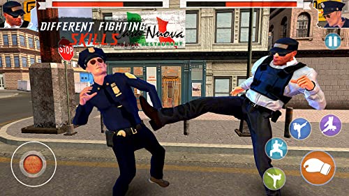 Police vs Bodyguard Kungfu Karate Gangster Juegos de lucha