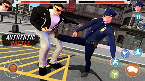 Police vs Bodyguard Kungfu Karate Gangster Juegos de lucha