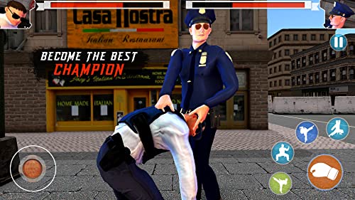 Police vs Bodyguard Kungfu Karate Gangster Juegos de lucha