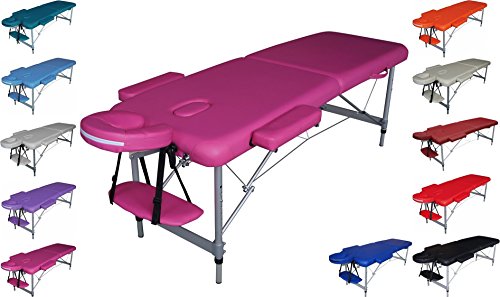 Polironeshop Titano - Camilla sin respaldo, portátil, plegable, ligera, con funda, de aluminio, para masajes, tratamientos de estética y fisioterapia, depilación, reconstrucción y decoración de uñas Polironeshop Titano - Camilla sin respaldo, portátil, plegable, ligera, con funda, de aluminio, para masajes, tratamientos de estética y fisioterapia, depilación, reconstrucción y decoración de uñas