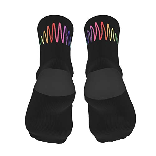PoPBelle Socks Calcetines de impresión unisex antideslizantes Calcetines gruesos cálidos Calcetines casuales de poliéster Calcetines deportivos al aire libre Artic Monkeys