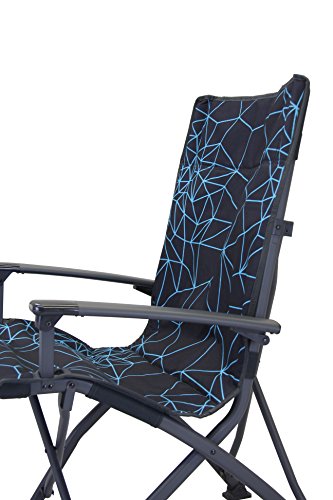 Portal Outdoor Girona Silla Plegable para Camping, Aluminio, Negro y Azul, 57 x 43 x 50 cm Portal Outdoor Girona Silla Plegable para Camping, Aluminio, Negro y Azul, 57 x 43 x 50 cm