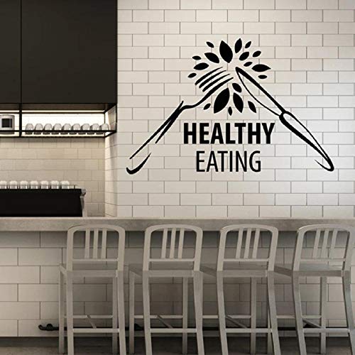 Póster Tatuajes De Pared Dieta Nutrición Alimentación Saludable Cuchillo Tenedor Alimentos Orgánicos Vinilo Etiqueta De La Ventana Cocina Restaurante Decoración Arte Mural-42X64 Cm Póster Tatuajes De Pared Dieta Nutrición Alimentación Saludable Cuchillo Tenedor Alimentos Orgánicos Vinilo Etiqueta De La Ventana Cocina Restaurante Decoración Arte Mural-42X64 Cm