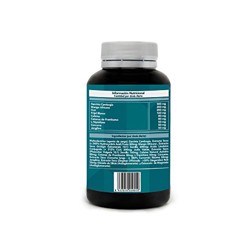 Potente Adelgazante, Quemagrasas y Reductor del Apetito | Acción adelgazante 3 en 1 100% eficaz | Estimulante del Metabolismo | Pierde peso rápida y naturalmente | 90 Cápsulas. Potente Adelgazante, Quemagrasas y Reductor del Apetito | Acción adelgazante 3 en 1 100% eficaz | Estimulante del Metabolismo | Pierde peso rápida y naturalmente | 90 Cápsulas.